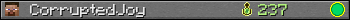 CorruptedJoy userbar 350x20