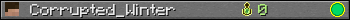 Corrupted_Winter userbar 350x20