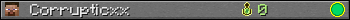 Corrupticxx userbar 350x20