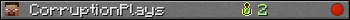 CorruptionPlays userbar 350x20