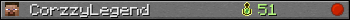 CorzzyLegend userbar 350x20