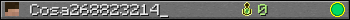 Benutzerleisten 350x20 für Cosa268823214_