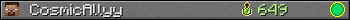 CosmicAllyy userbar 350x20