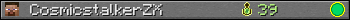 CosmicstalkerZX userbar 350x20