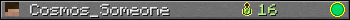 Cosmos_Someone userbar 350x20