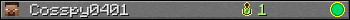 Юзербар 350x20 для Cosspy0401