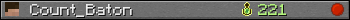 Count_Baton userbar 350x20