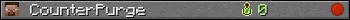 CounterPurge userbar 350x20