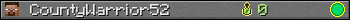 CountyWarrior52 userbar 350x20