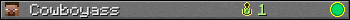 Cowboyass userbar 350x20