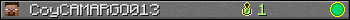 CoyCAMARGO013 userbar 350x20