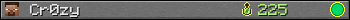 Cr0zy userbar 350x20