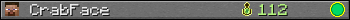 CrabFace userbar 350x20