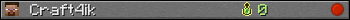 Craft4ik userbar 350x20