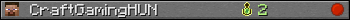 CraftGamingHUN userbar 350x20