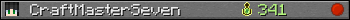 CraftMasterSeven userbar 350x20