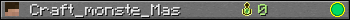 Craft_monste_Mas userbar 350x20