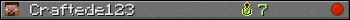 Craftede123 userbar 350x20