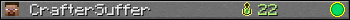 CrafterSuffer userbar 350x20