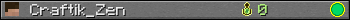 Craftik_Zen userbar 350x20