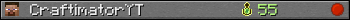 CraftimatorYT userbar 350x20