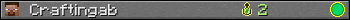 Юзербар 350x20 для Craftingab