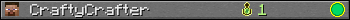 CraftyCrafter userbar 350x20