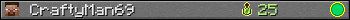 CraftyMan69 userbar 350x20