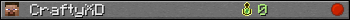 CraftyXD userbar 350x20