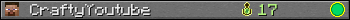 CraftyYoutube userbar 350x20