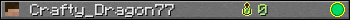 Crafty_Dragon77 userbar 350x20