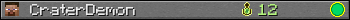 CraterDemon userbar 350x20