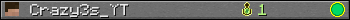 Crazy3s_YT userbar 350x20