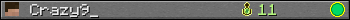 Benutzerleisten 350x20 für Crazy9_