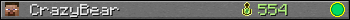 CrazyBear userbar 350x20