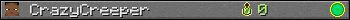 CrazyCreeper userbar 350x20