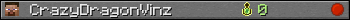 CrazyDragonVinz userbar 350x20