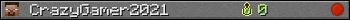 CrazyGamer2021 userbar 350x20