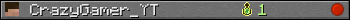 CrazyGamer_YT userbar 350x20