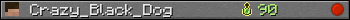 Crazy_Black_Dog userbar 350x20