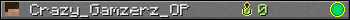 Crazy_Gamzerz_OP userbar 350x20