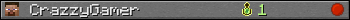 CrazzyGamer userbar 350x20