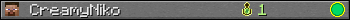 CreamyNiko userbar 350x20