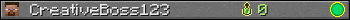 CreativeBoss123 userbar 350x20