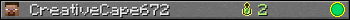 CreativeCape672 userbar 350x20