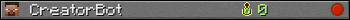 CreatorBot userbar 350x20