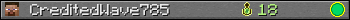 CreditedWave785 userbar 350x20