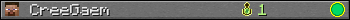 CreeGaem userbar 350x20