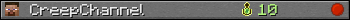 CreepChannel userbar 350x20