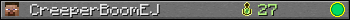 CreeperBoomEJ userbar 350x20